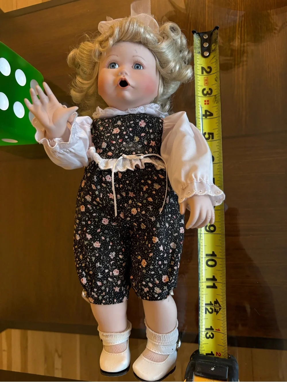 1991 Jan Goodyear Boo Bear and Me 15” Porcelain Doll #83176 Signed